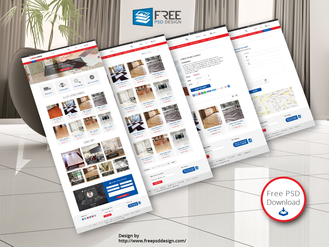 Tiles Business Free Website Templates Free Psd Design